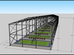फैक्टरी मूल्य आउटडोर कस्टम विंडप्रूफ पार्टी इवेंट भारी शुल्क समारोह बिक्री के लिए टेंट