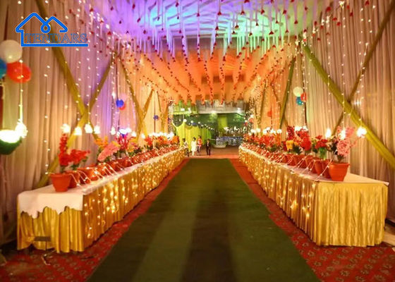 अनुकूलित विलासिता शादी के लिए टेंट शीतकालीन समारोह टेंट घर के लिए आउटडोर के लिए जलरोधक