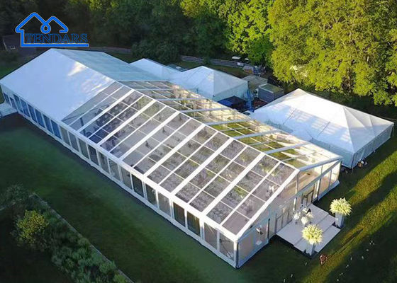 भारी ड्यूटी बड़े शादी के टेंट 500 लोगों के लिए पवनरोधी सबसे अच्छा लक्जरी टेंट