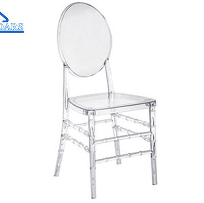 होटल भोज नेपोलियन कस्टम शादी घटनाओं के लिए स्पष्ट Chiavari कुर्सी तम्बू सामान