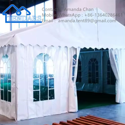 आउटडोर अनुकूलित एल्यूमीनियम फ्रेम एक आकार सफेद जलरोधक शादी के टेंट व्यापार शो घटना कैनोप